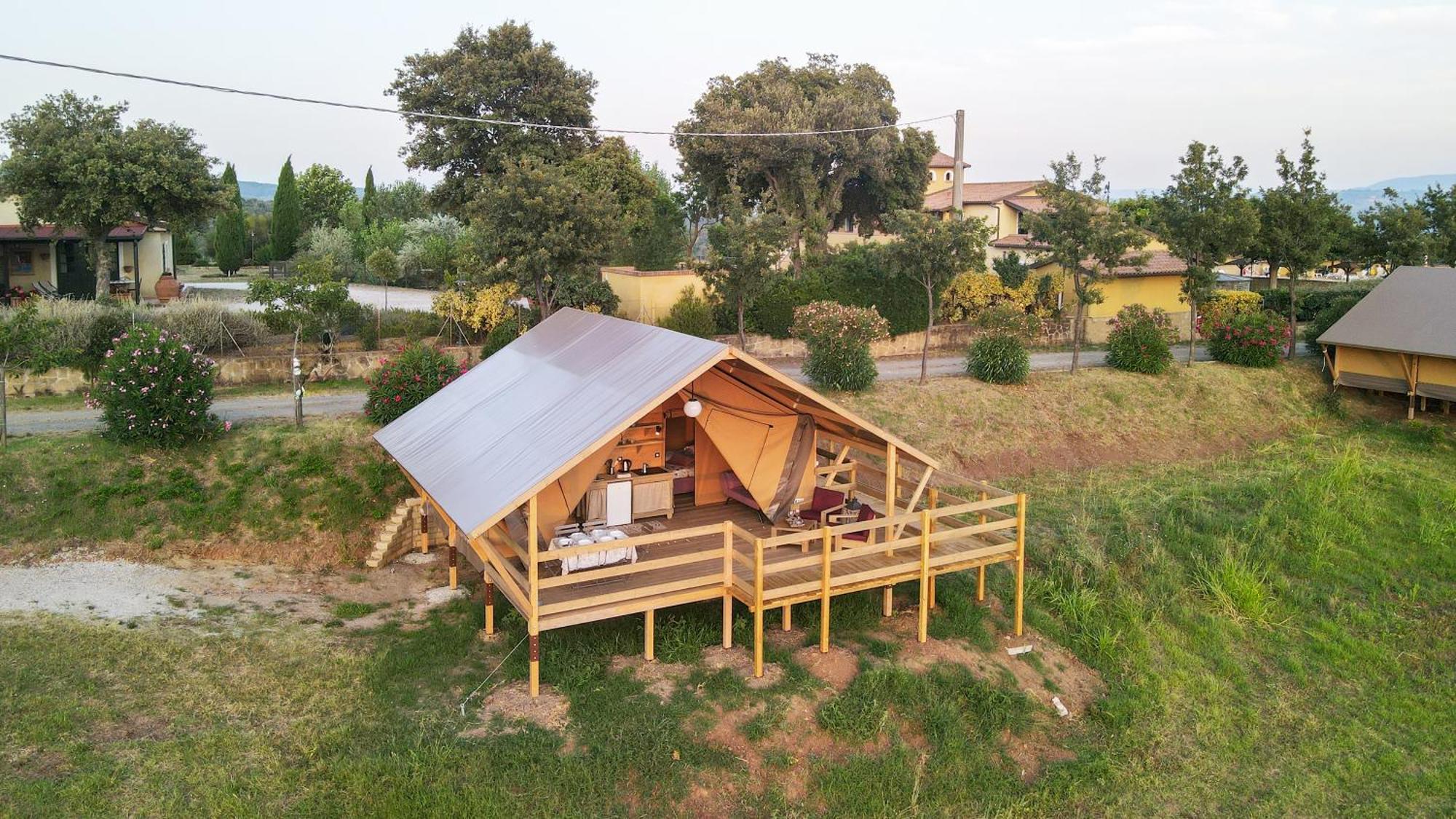 Glamping Debbiare Hotel Riparbella Luaran gambar